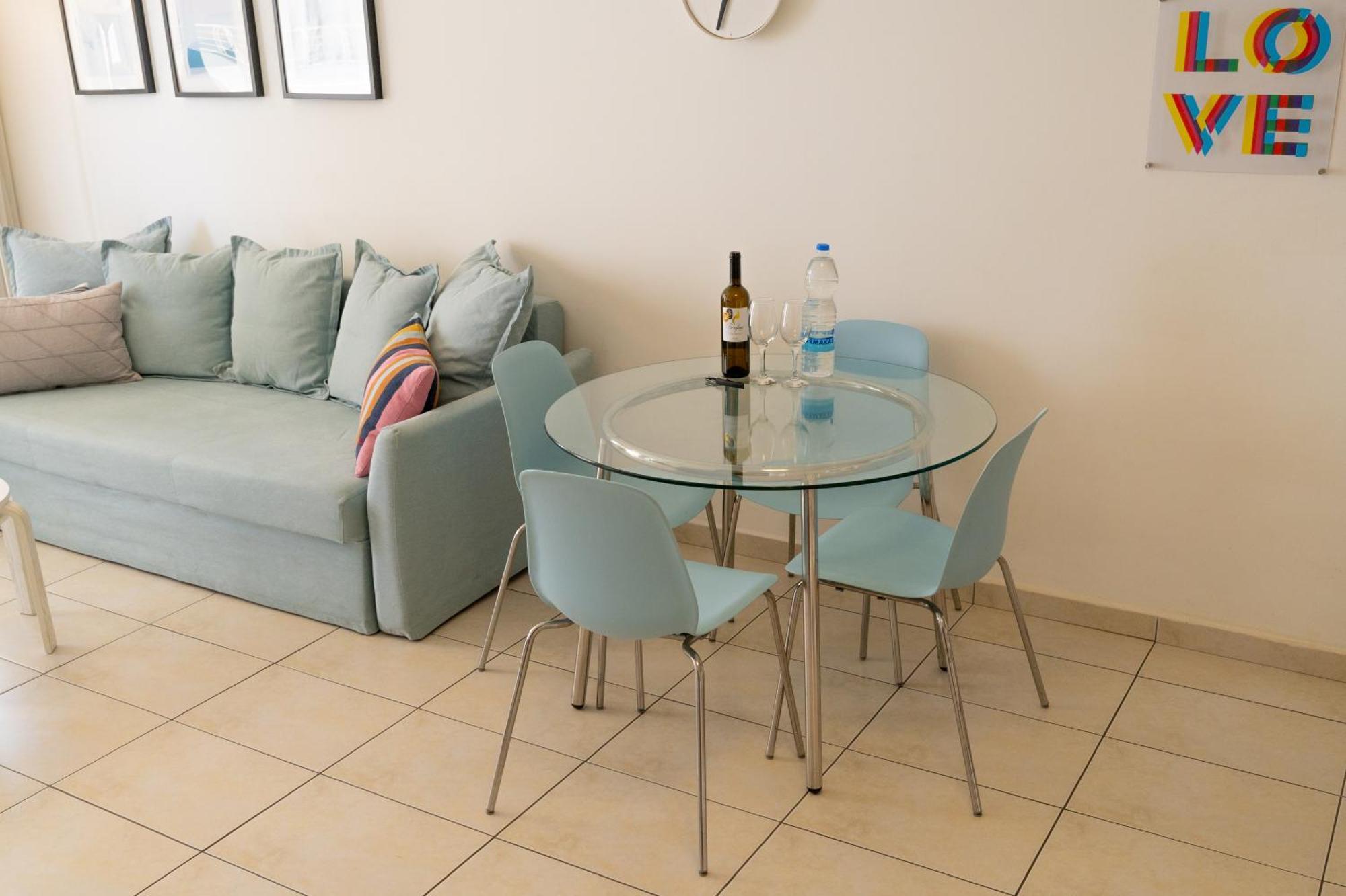 Ferienwohnung Blue Dawn Center Flat Larnaka Exterior foto